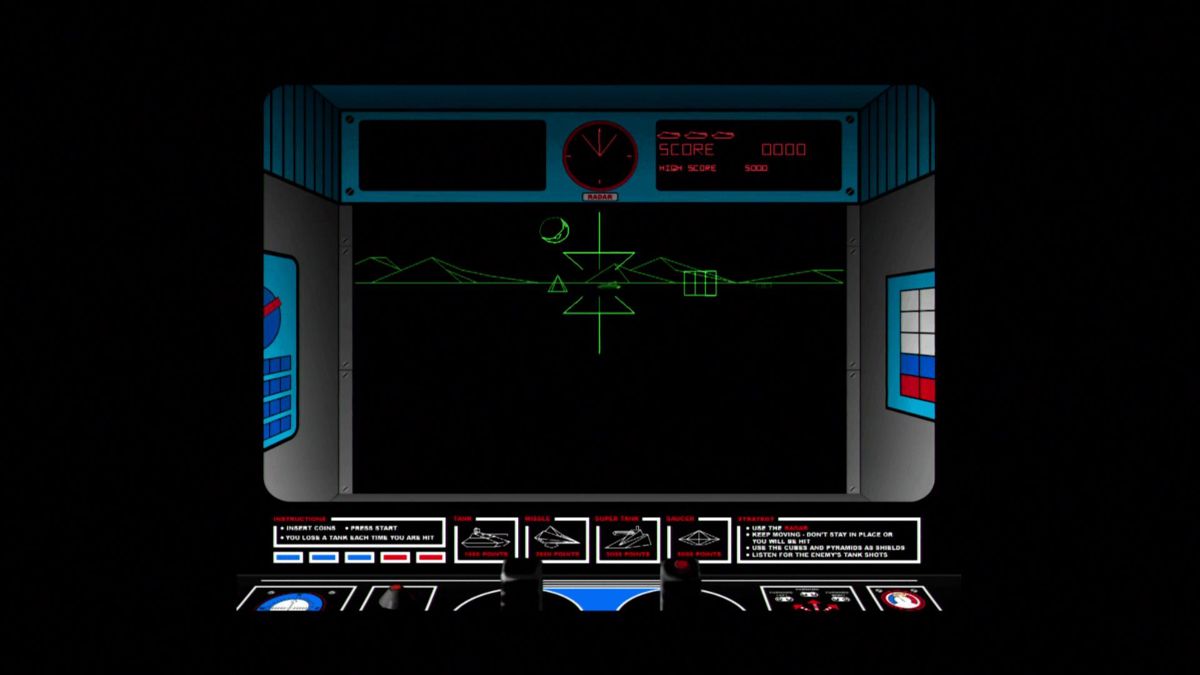 Atari: 80 Classic Games in One! (Xbox) screenshot: Battlezone (Arcade)