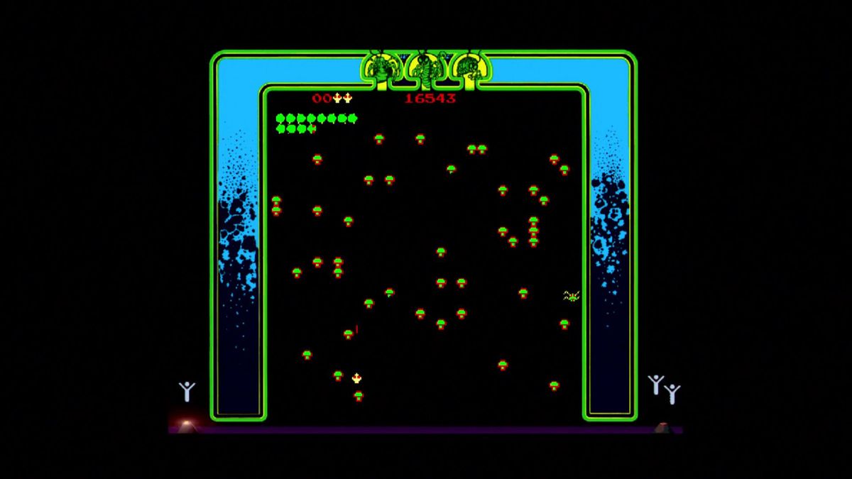 Atari: 80 Classic Games in One! (Xbox) screenshot: Centipede (Arcade)