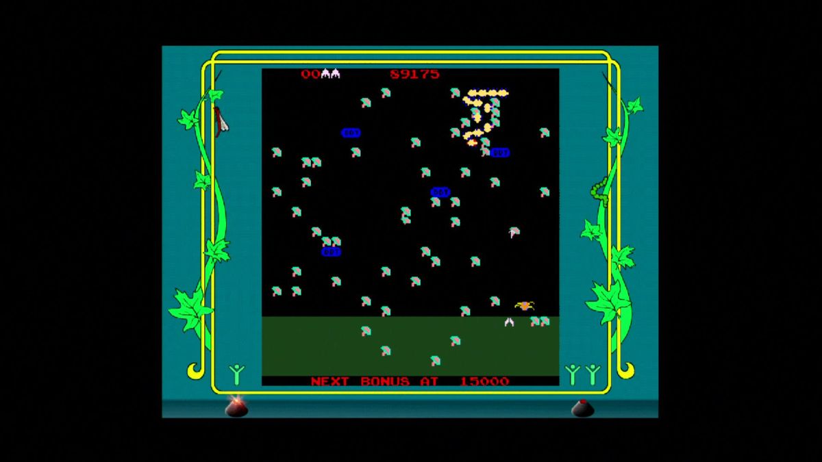 Atari: 80 Classic Games in One! (Xbox) screenshot: Millipede (Arcade)