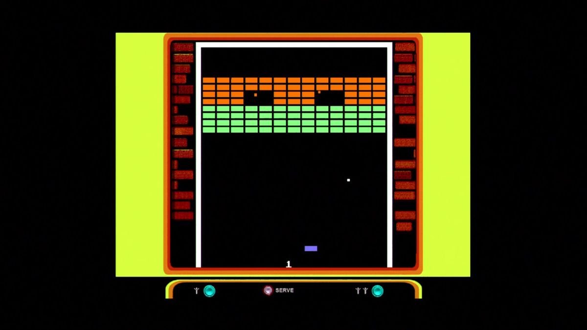 Atari: 80 Classic Games in One! (Xbox) screenshot: Super Breakout