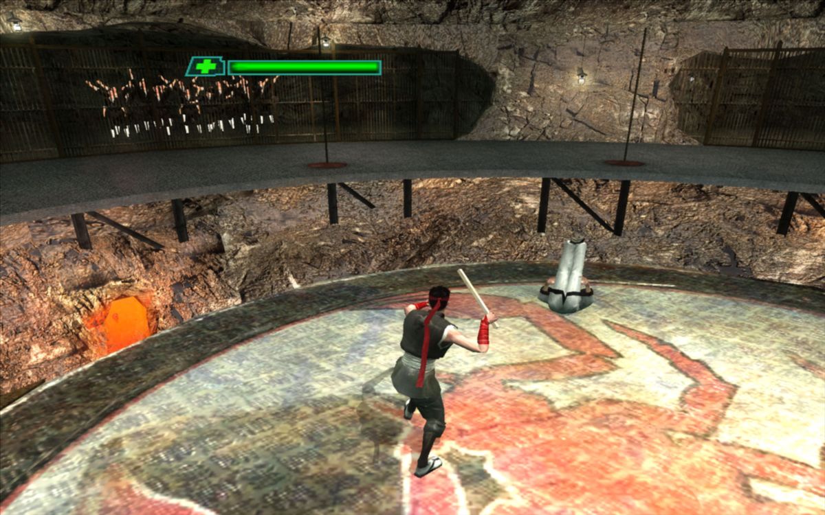 The Matrix: Path of Neo (Windows) screenshot: Neo's training