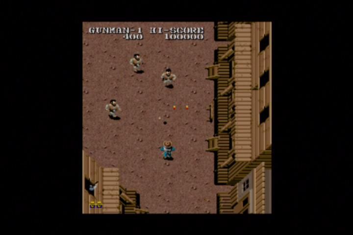 Capcom Classics Collection (Xbox) screenshot: Gun.Smoke