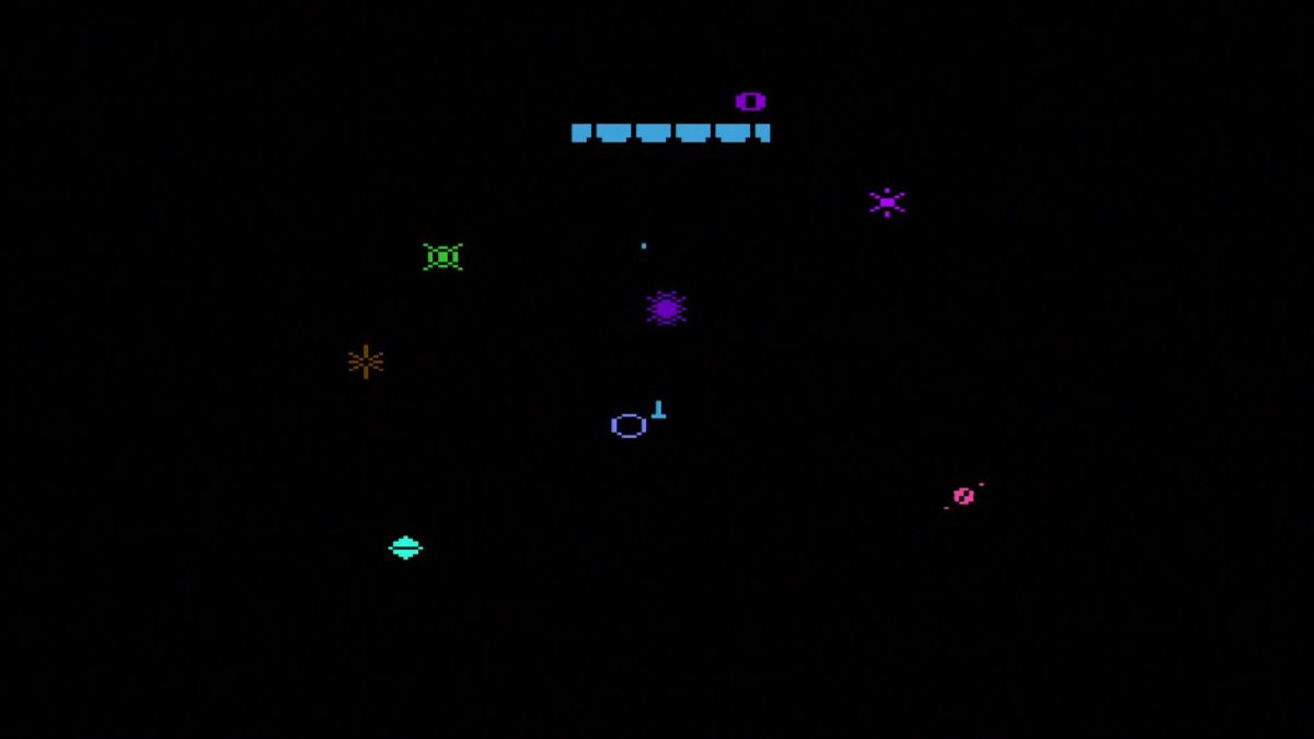 Atari: 80 Classic Games in One! (Xbox) screenshot: Gravitar (2600)
