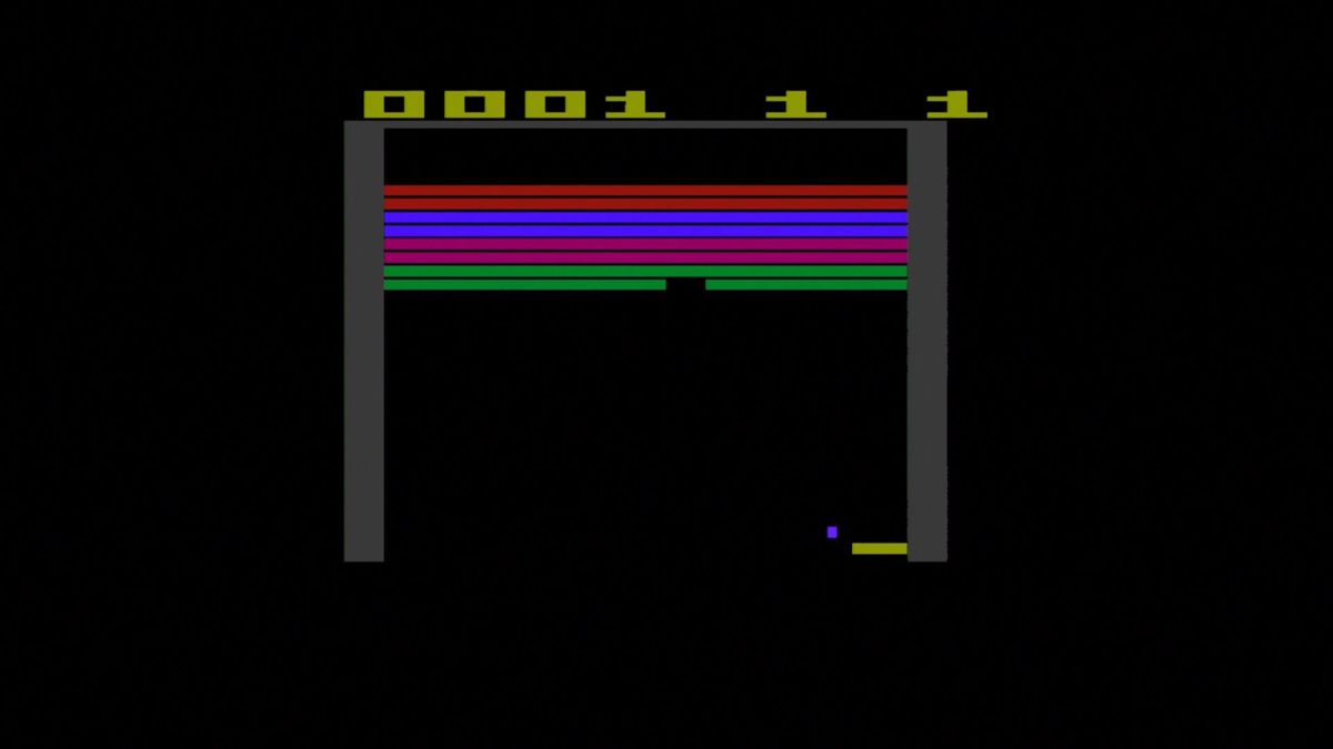 Atari: 80 Classic Games in One! (Xbox) screenshot: Super Breakout (2600)