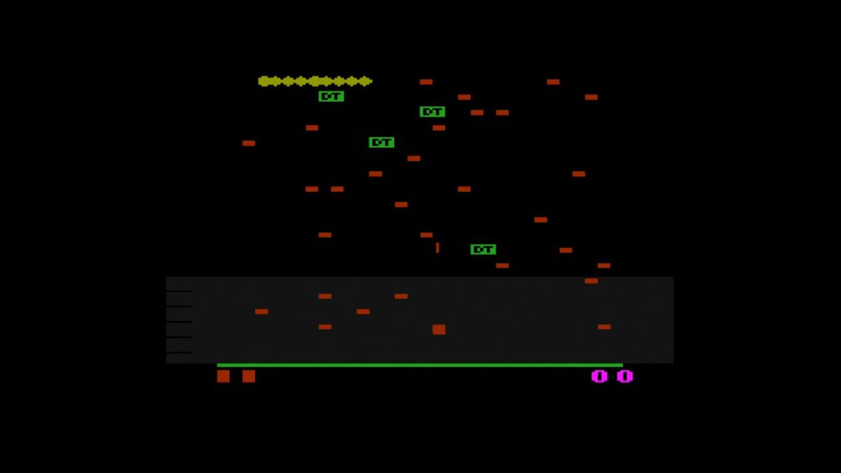Atari: 80 Classic Games in One! (Xbox) screenshot: Millipede (2600)