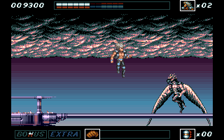Wolfchild (Amiga) screenshot: Level 1 boss