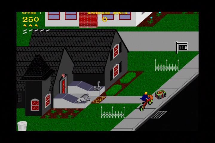 Midway Arcade Treasures (Xbox) screenshot: Paperboy