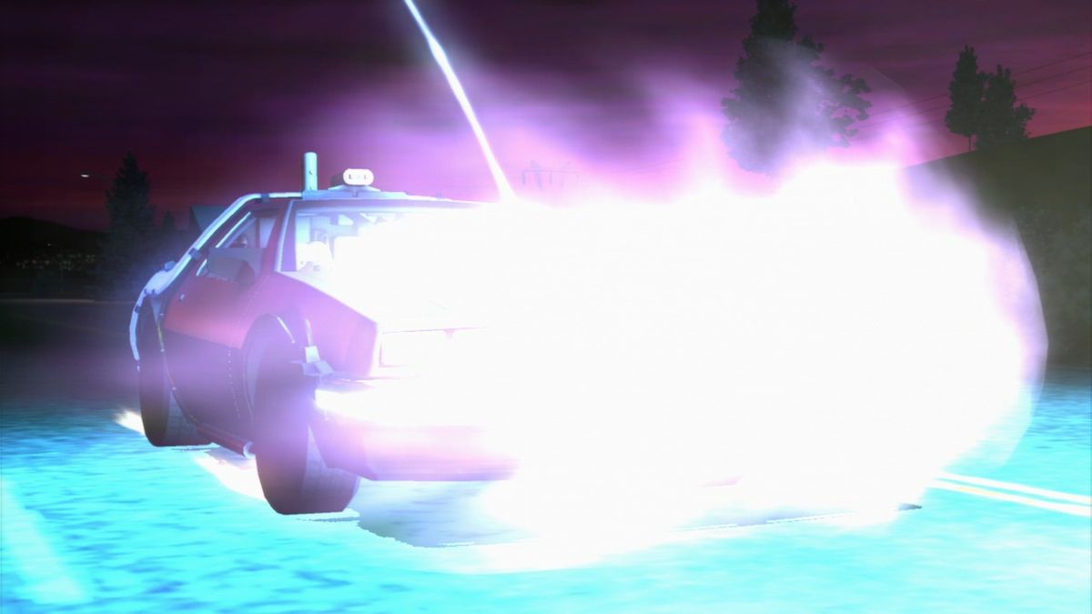 Back to the Future: The Game (PlayStation 3) screenshot: Episode 1 - Going 50 years into the past to save Doc.