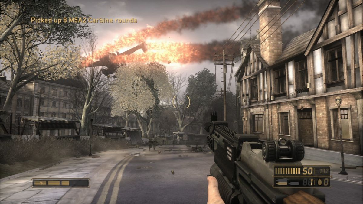 Resistance: Fall of Man (PlayStation 3) screenshot: So much for air support.