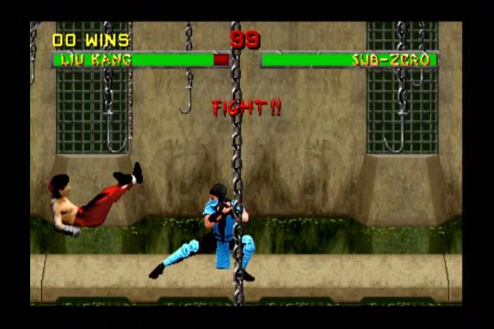 Midway Arcade Treasures 2 (Xbox) screenshot: Mortal Kombat II