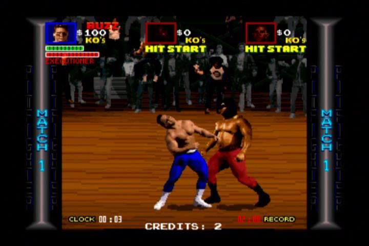 Midway Arcade Treasures 2 (Xbox) screenshot: Pit Fighter