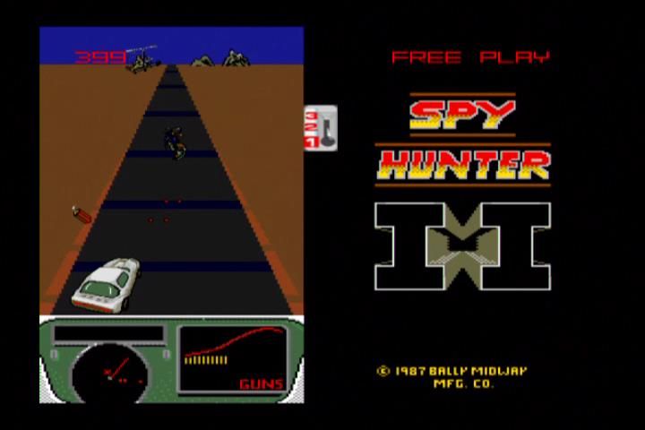 Midway Arcade Treasures 2 (Xbox) screenshot: Spy Hunter II