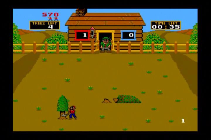 Midway Arcade Treasures 2 (Xbox) screenshot: Timber