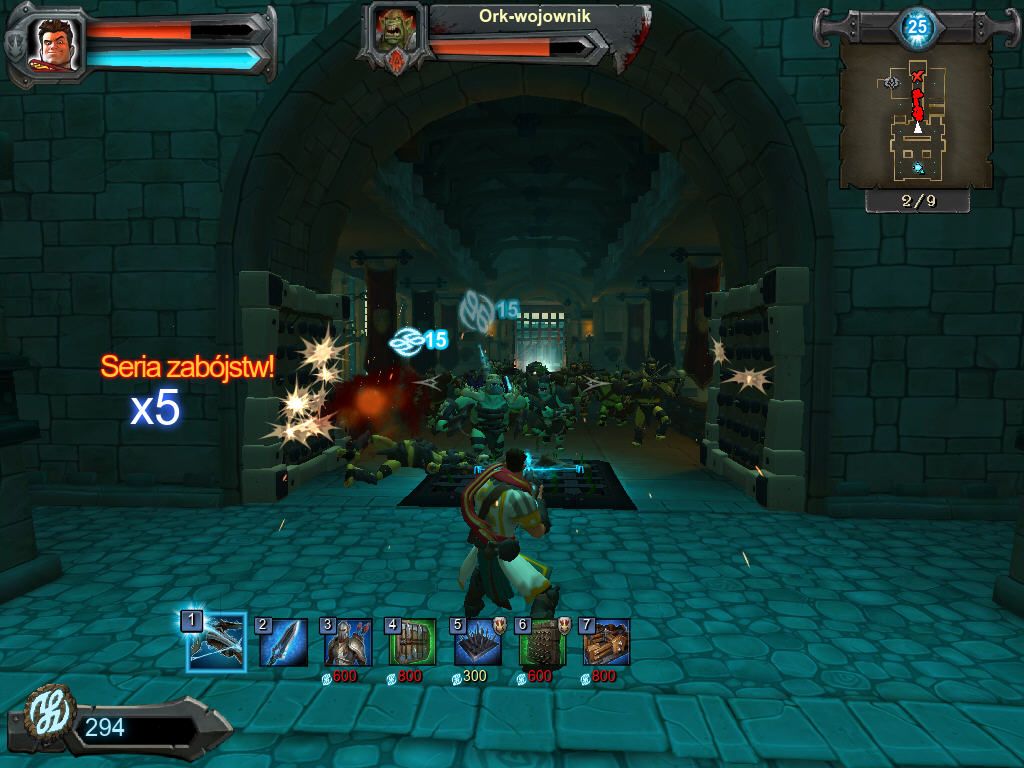 Orcs Must Die! (Windows) screenshot: Come to me!