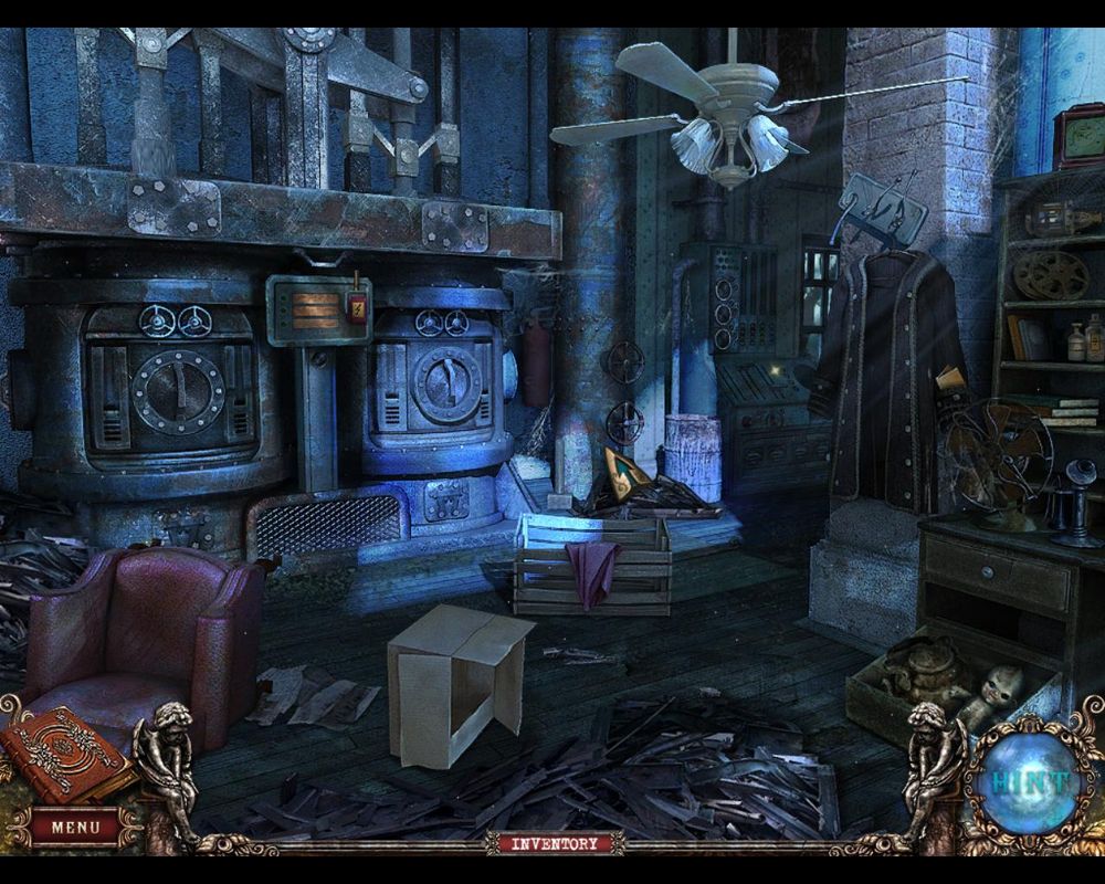 Fear for Sale: Mystery of McInroy Manor (Windows) screenshot: Boiler room