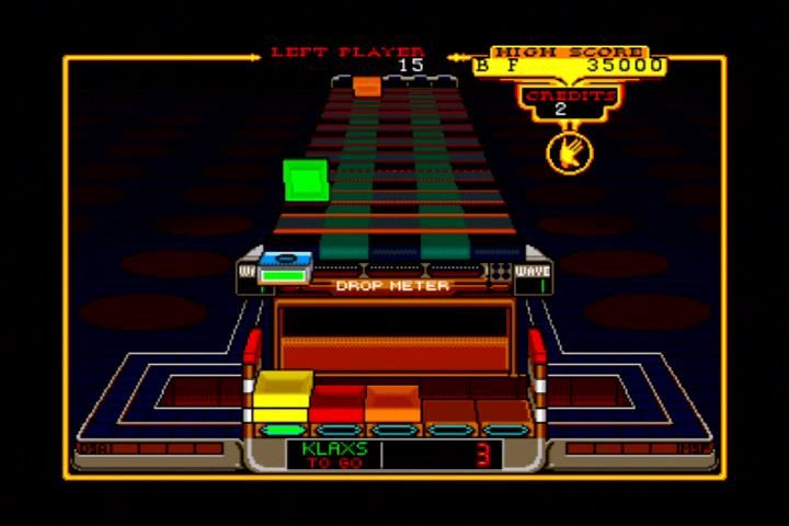 Midway Arcade Treasures (Xbox) screenshot: Klax