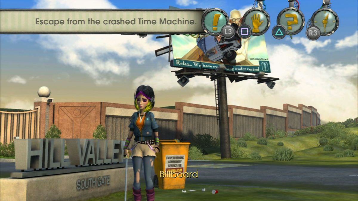 Screenshot of Back to the Future: The Game (PlayStation 3, 2010 ...