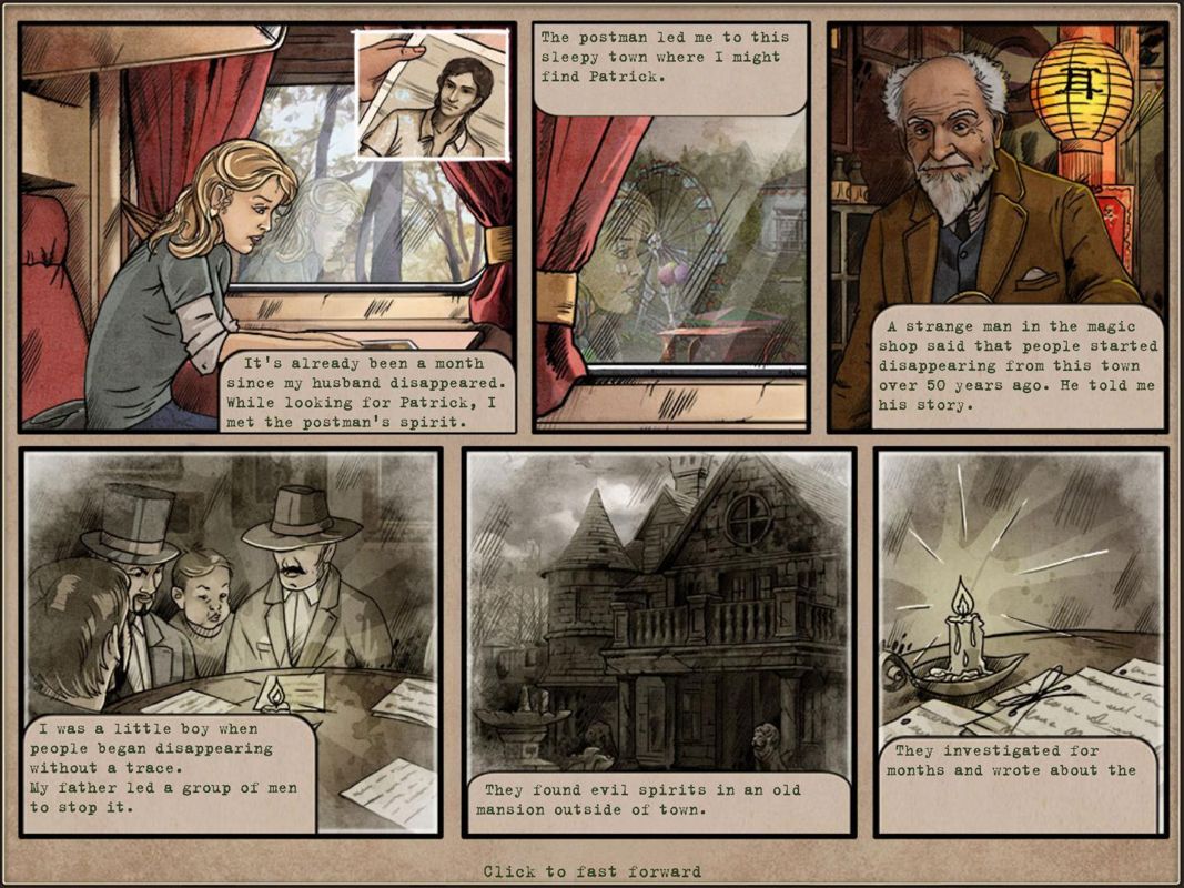 Letters from Nowhere 2 (Windows) screenshot: Intro story