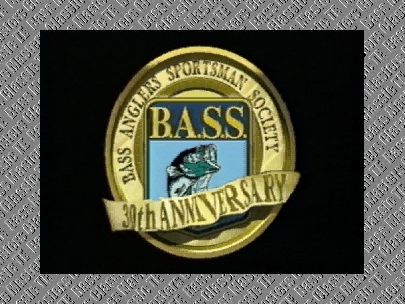 Bass Masters Classic: Tournament Edition (Windows) screenshot: The game starts with the logo of THQ and the Bass Angler's Society who licensed the game. All videos run in a window like this.