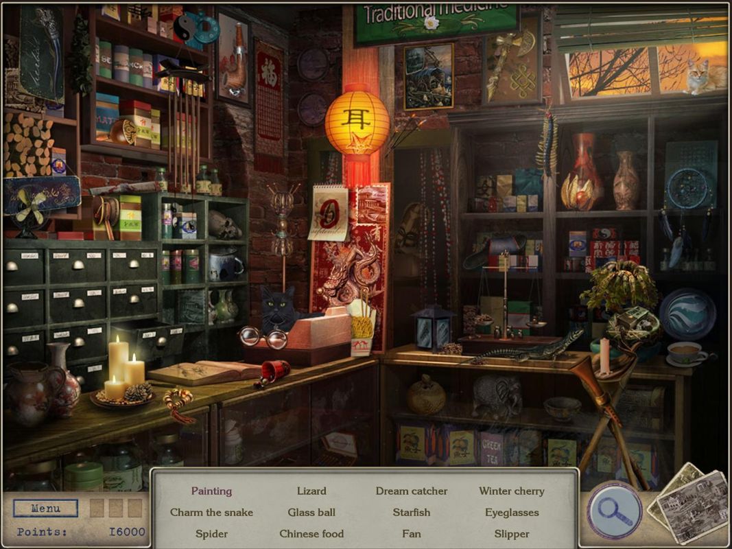 Letters from Nowhere 2 (Windows) screenshot: Magic Shop - objects