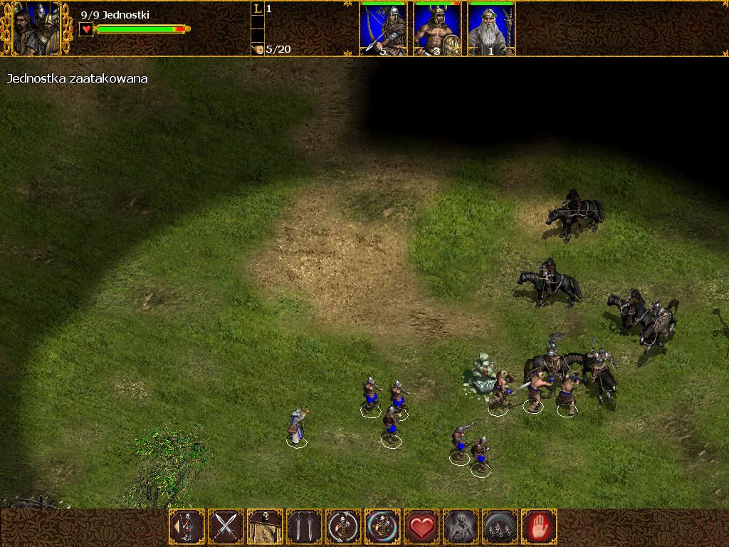 Celtic Kings: Rage of War (Windows) screenshot: Time to fight!