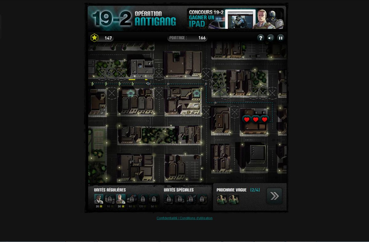 19-2: Opération Antigang (Browser) screenshot: Criminals vs Cops