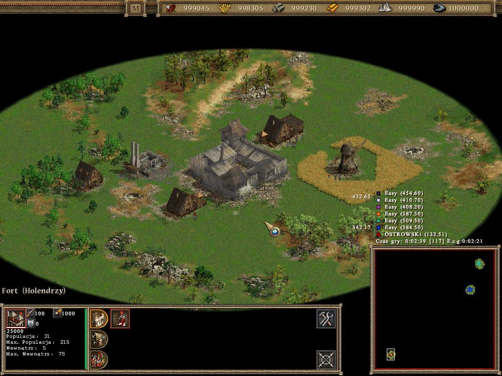 American Conquest: Fight Back (Windows) screenshot: Fort