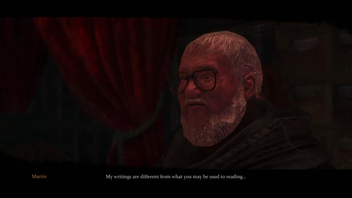 Game of Thrones (Xbox 360) screenshot: This guy is called Martin ... he looks familiar