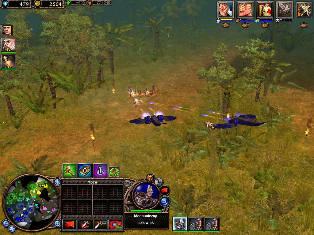 Rise of Nations: Rise of Legends (Windows) screenshot: Death from sky