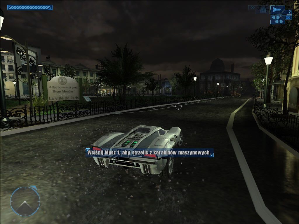 Spy Hunter: Nowhere to Run (Windows) screenshot: Game starts