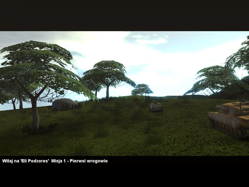 Helicopter Strike Force (Windows) screenshot: First "real" enemies