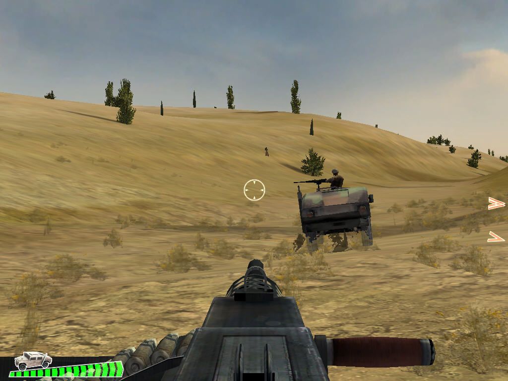 Terrorist Takedown (Windows) screenshot: In convoy