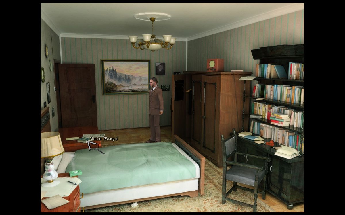 A Stroke of Fate: Operation Valkyrie (Windows) screenshot: Your bedroom