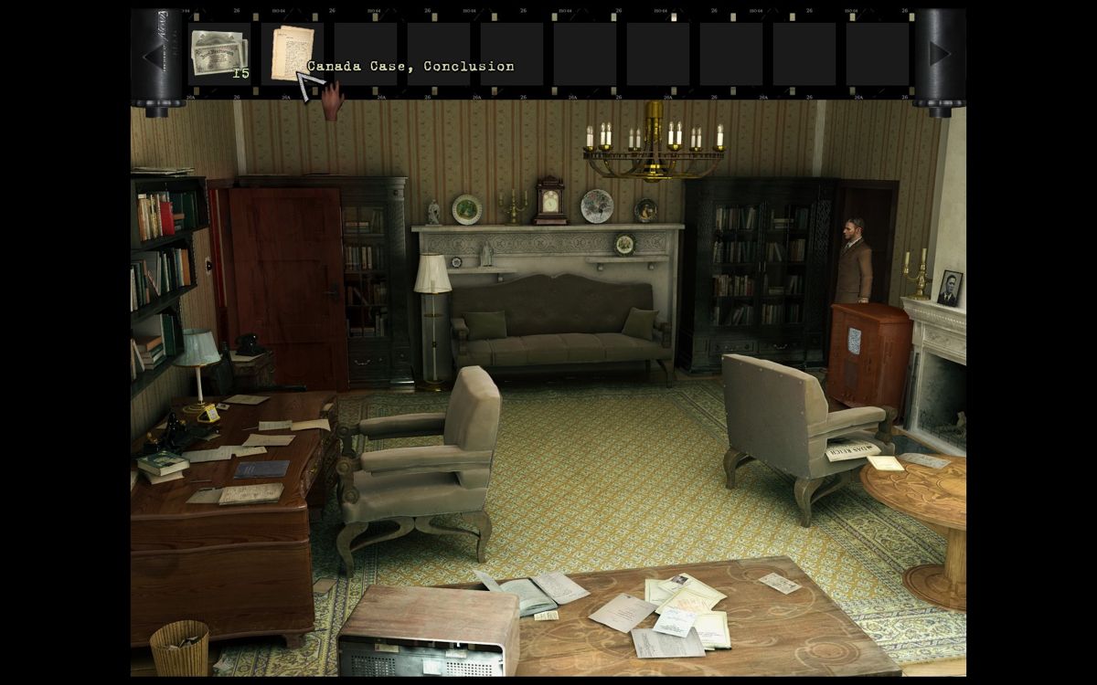 A Stroke of Fate: Operation Valkyrie (Windows) screenshot: Living room