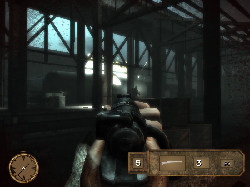 Wolfschanze II (Windows) screenshot: Aim & shoot