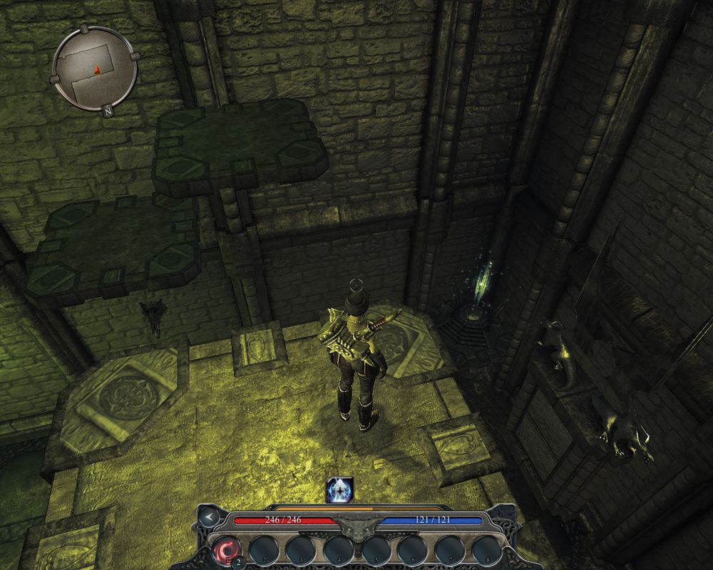 Divinity II: Ego Draconis (Windows) screenshot: You'll need to do some simple platforming in a few segments of the game