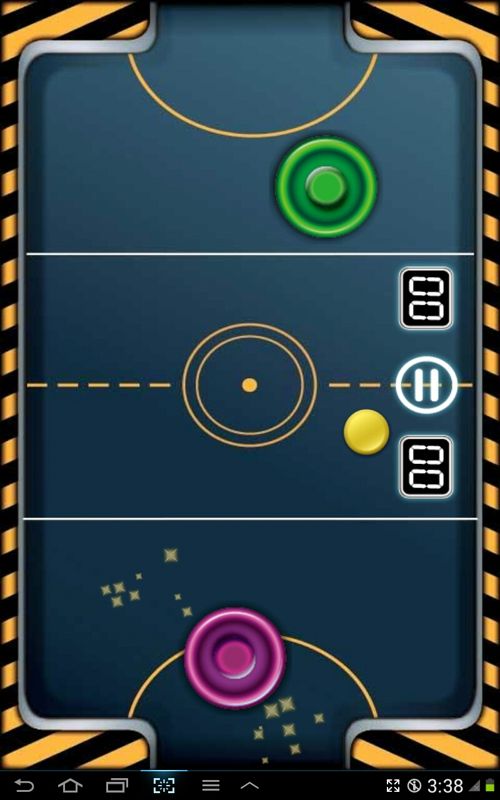 Screenshot of Air Hockey (Android, 2012) MobyGames
