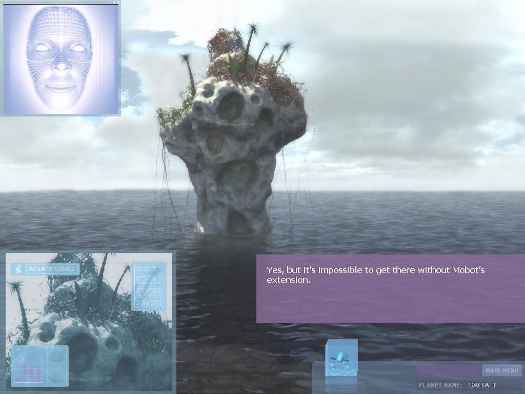 J.U.L.I.A. (Windows) screenshot: Water world on Salia 3