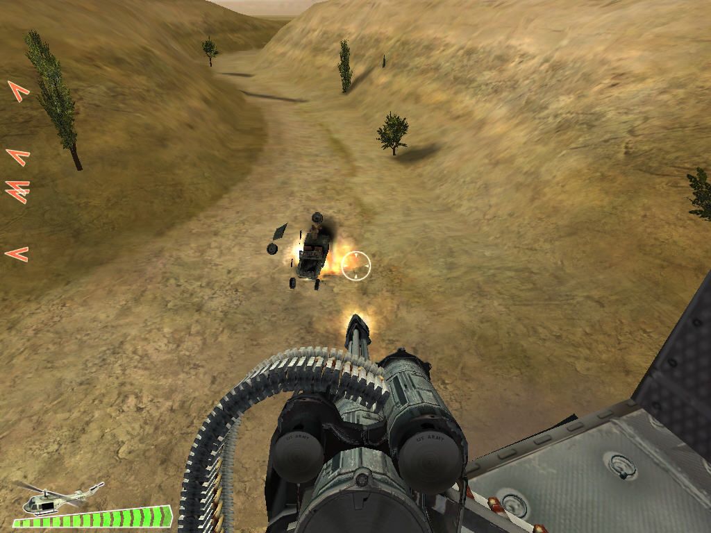 Terrorist Takedown (Windows) screenshot: They have a little trouble... me!
