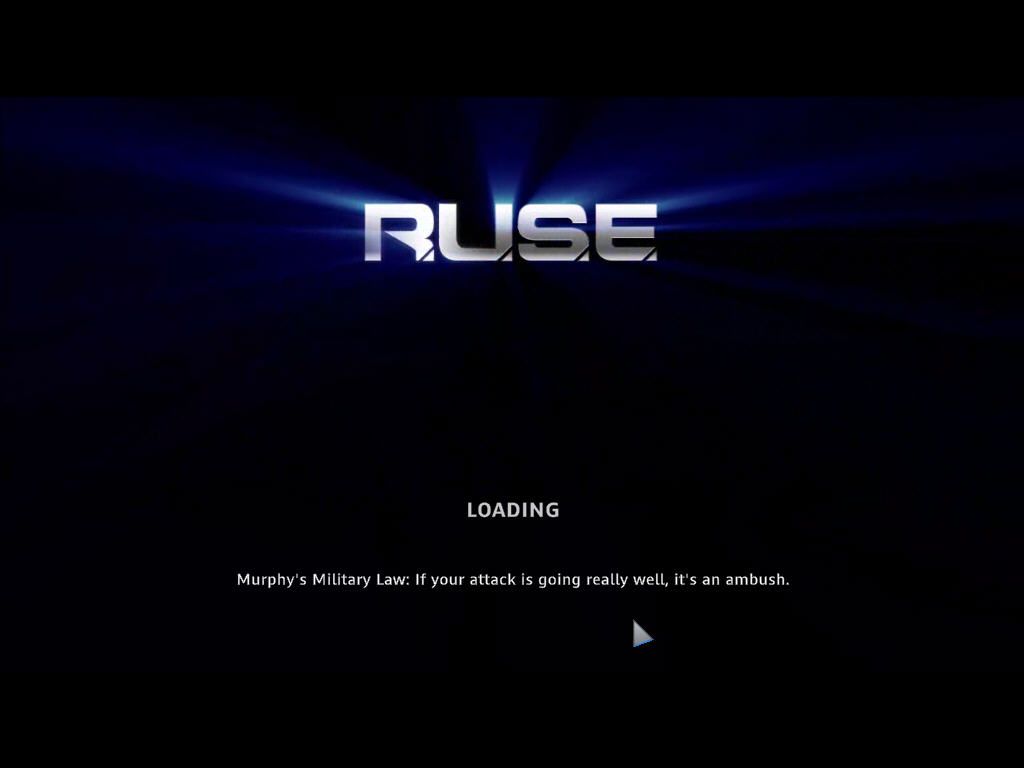 R.U.S.E.: The Art of Deception (Windows) screenshot: Loading