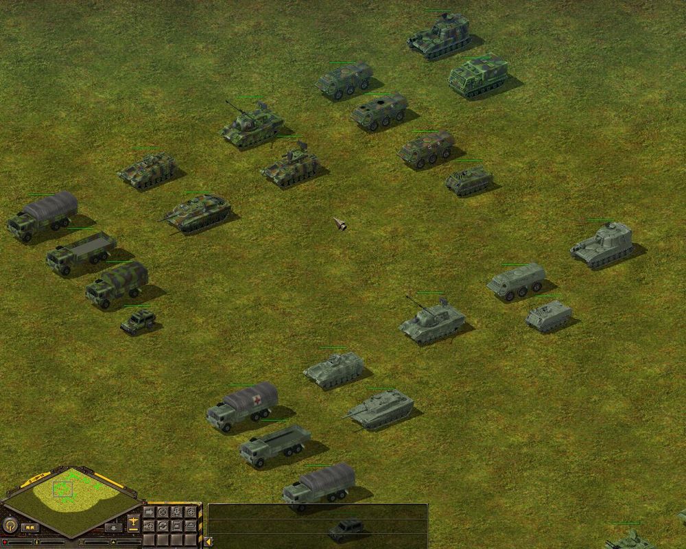 Total Challenge V: Das Add-On zu Blitzkrieg (Windows) screenshot: US and German Units