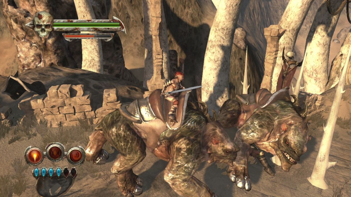 Screenshot of Golden Axe: Beast Rider (Xbox 360, 2008) - MobyGames