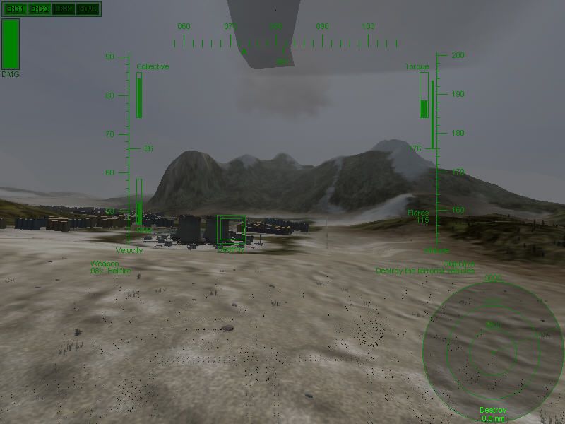 Screenshot of Apache Longbow Assault (Windows, 2004) - MobyGames