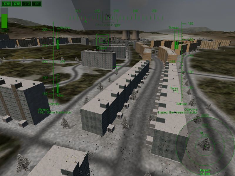 Screenshot of Apache Longbow Assault (Windows, 2004) MobyGames
