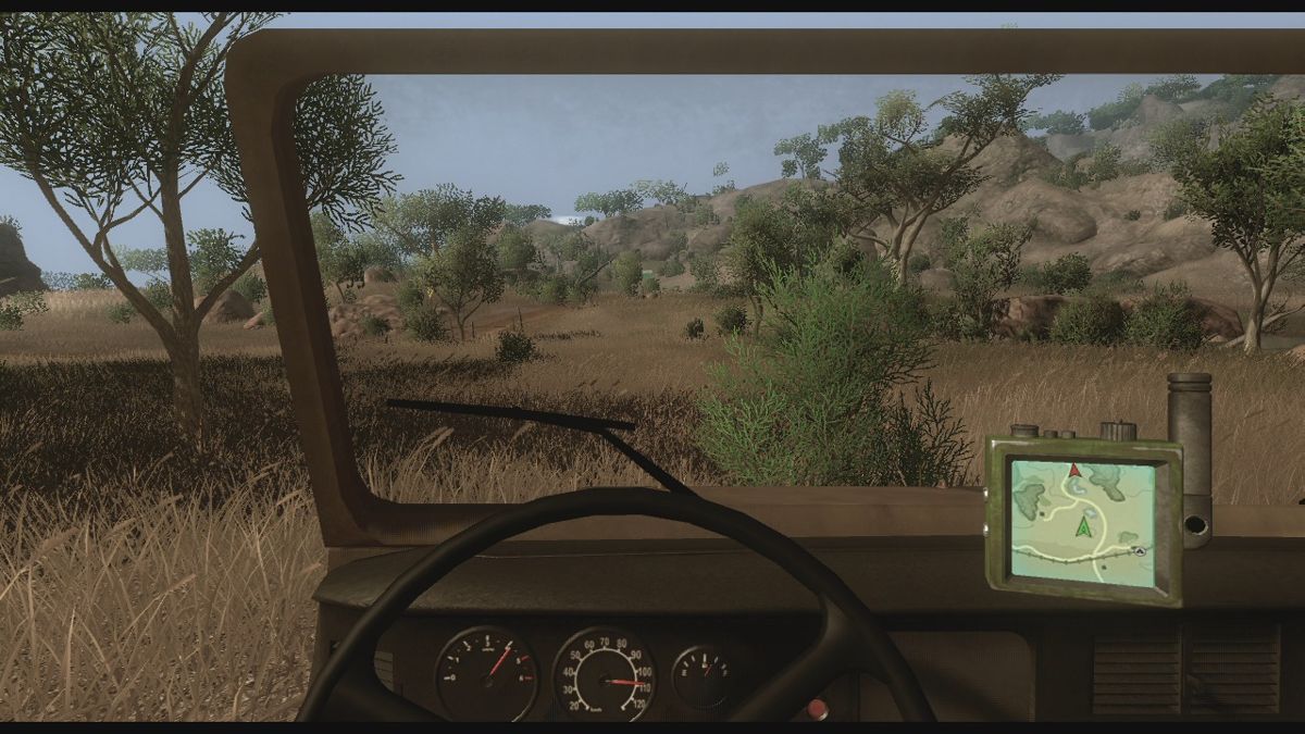 Far Cry 2 (Xbox 360) screenshot: Taking a shortcut.