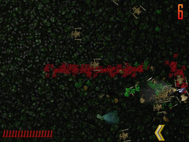 Phobia II (Windows) screenshot: Blood trace
