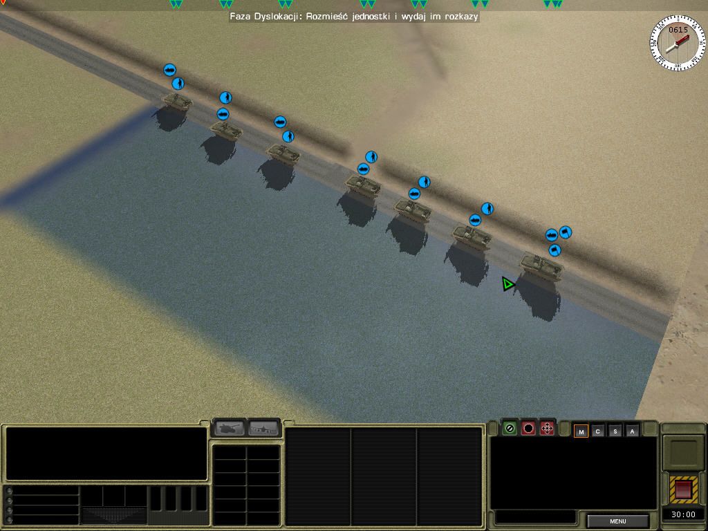 Combat Mission: Shock Force (Windows) screenshot: Like a convoy