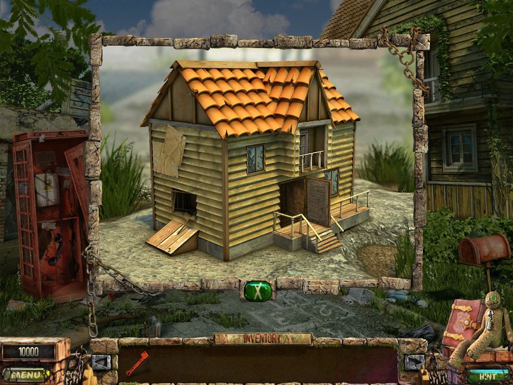 Stray Souls: Dollhouse Story (iPad) screenshot: The dollhouse which the story will unfold