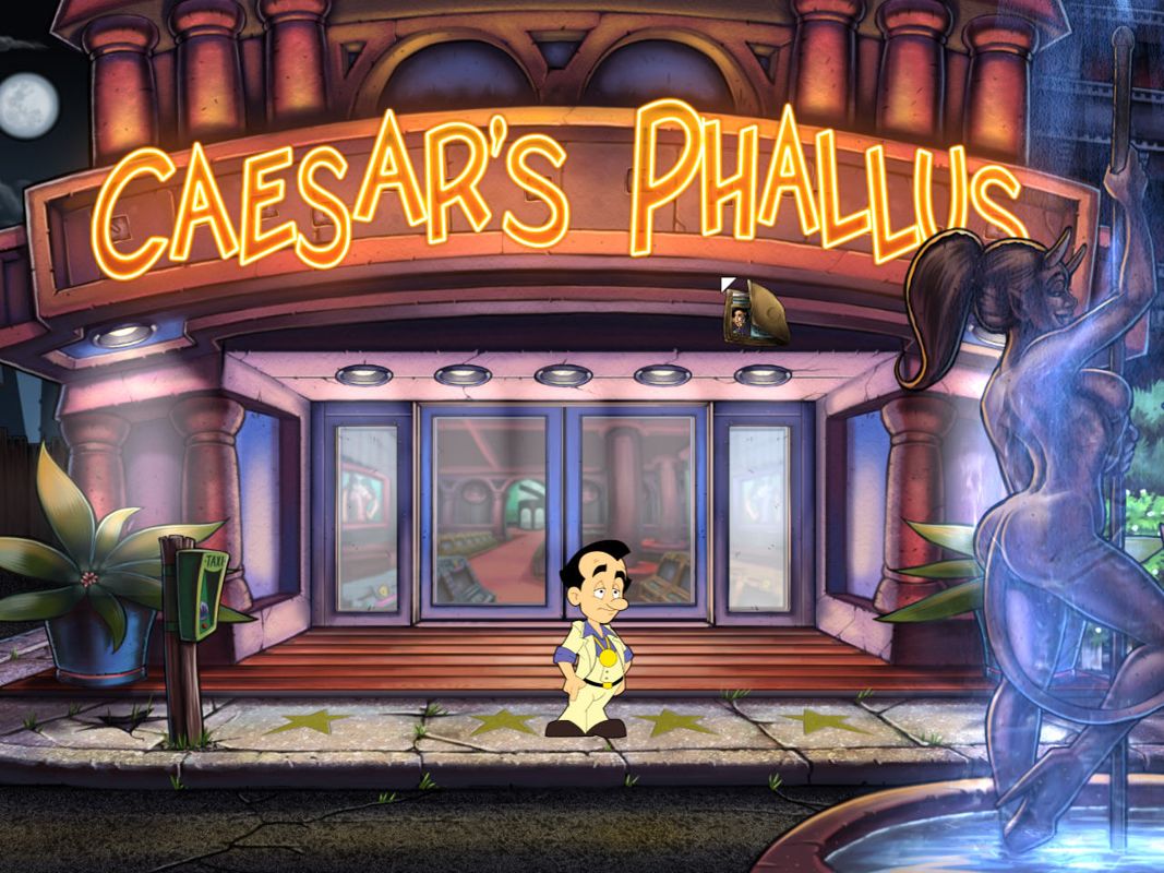 Leisure Suit Larry: Reloaded (Windows) screenshot: The casino has been renamed...