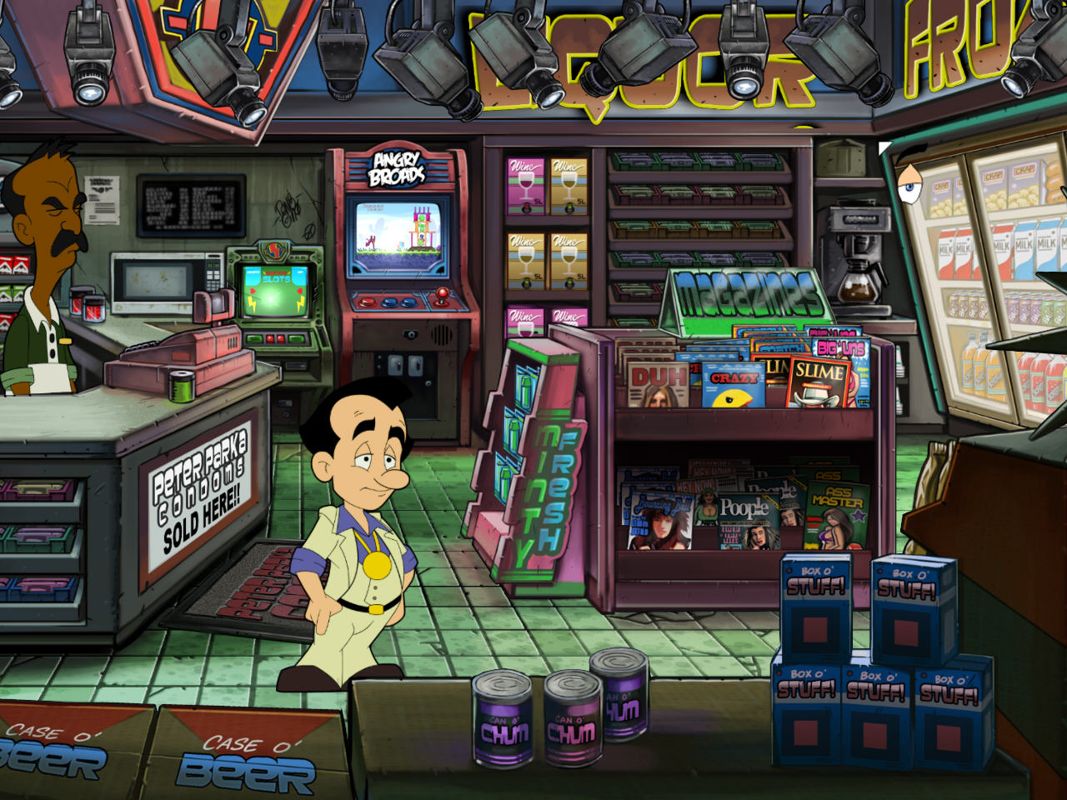 Leisure Suit Larry: Reloaded (Windows) screenshot: Convenience store